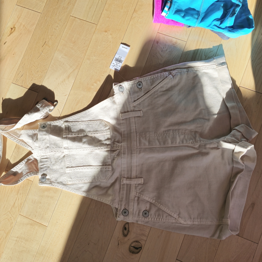Beige Overalls